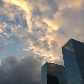 Definitely missed the sky in Houston. The clouds here do wonderful things.